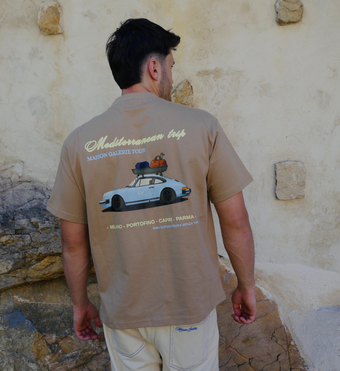 Mediterranean Trip Tee Americano