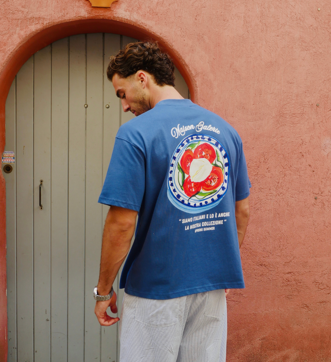 Estate Italiana Tee Blue