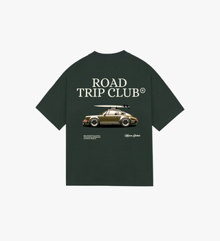 Road Trip Club Tee Green
