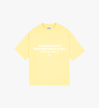Mediterranean Based Tee Yellow