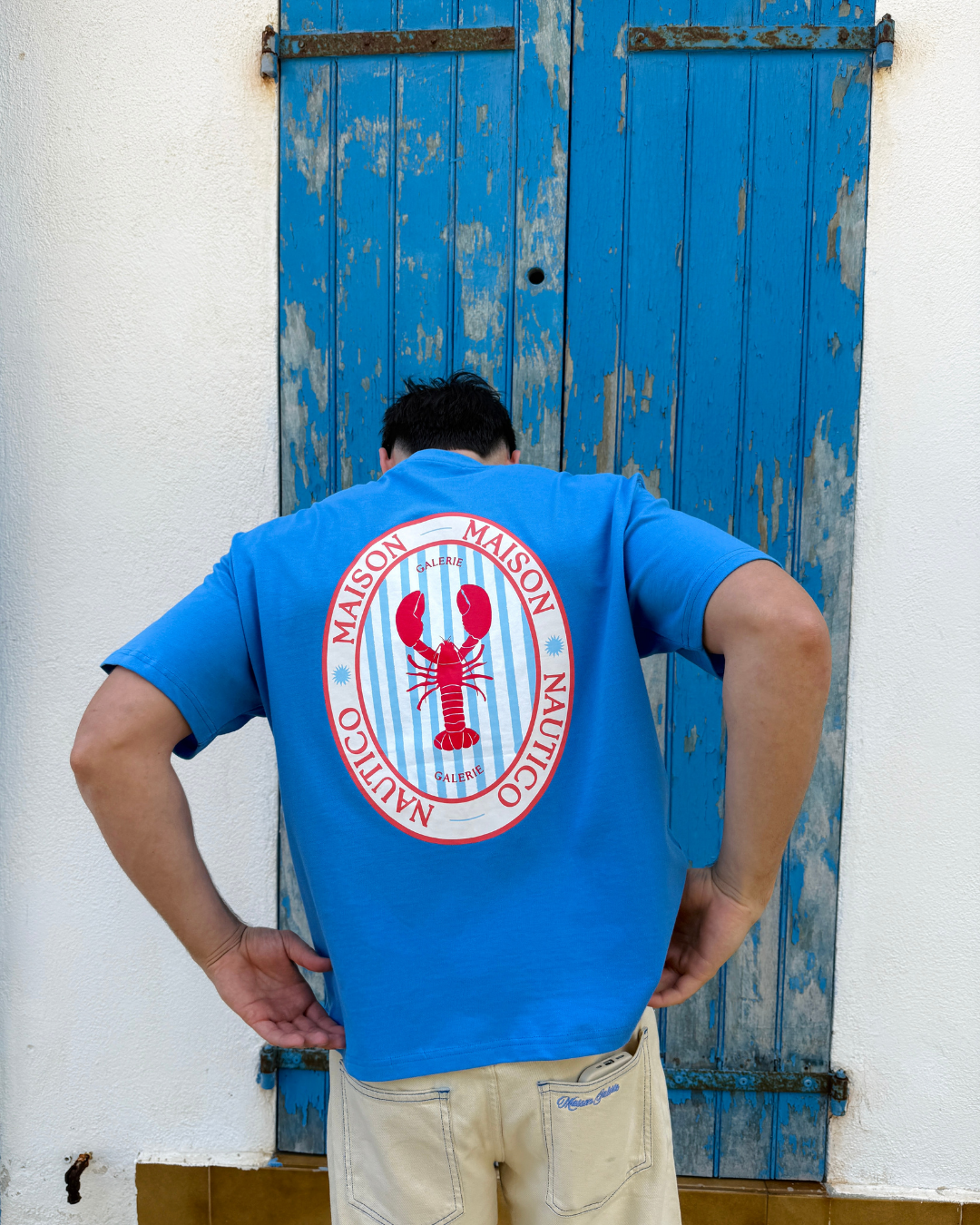 Lobster Tee Blue
